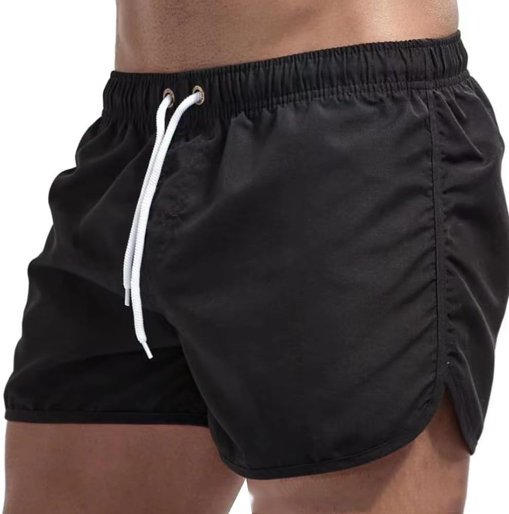 Mens Swim Trunk - Swim Suits Board Shorts Light Blue