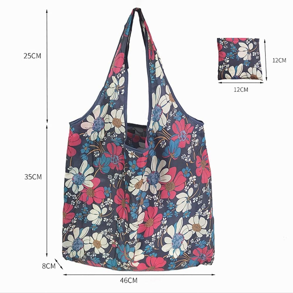 Storage Bag Heavy Duty Reusable Large Capacity Shopping Tote Pouch Groceries