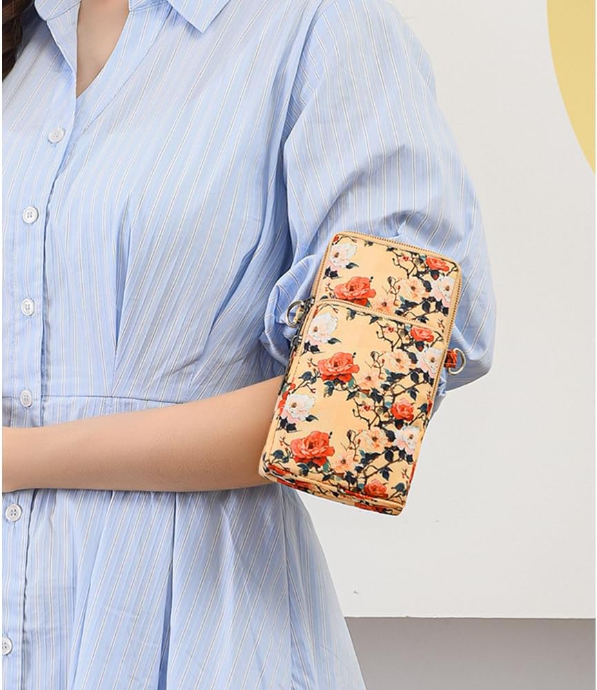 Women Cell Phone Purses Mini Wristlet Wallets Shoulder Bag Arm bag Handbag