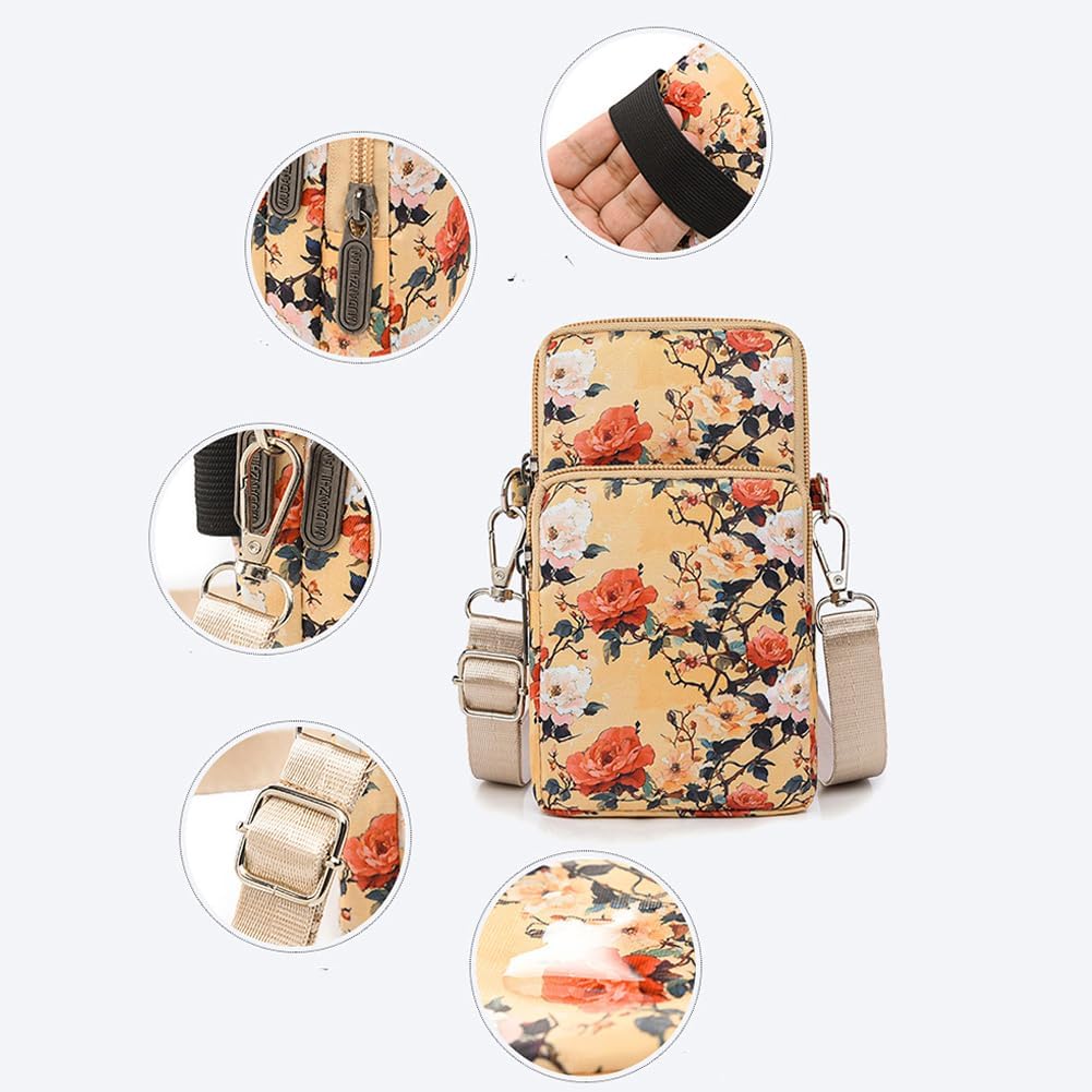 Women Cell Phone Purses Mini Wristlet Wallets Shoulder Bag Arm bag Handbag