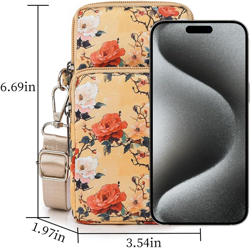 Women Cell Phone Purses Mini Wristlet Wallets Shoulder Bag Arm bag Handbag