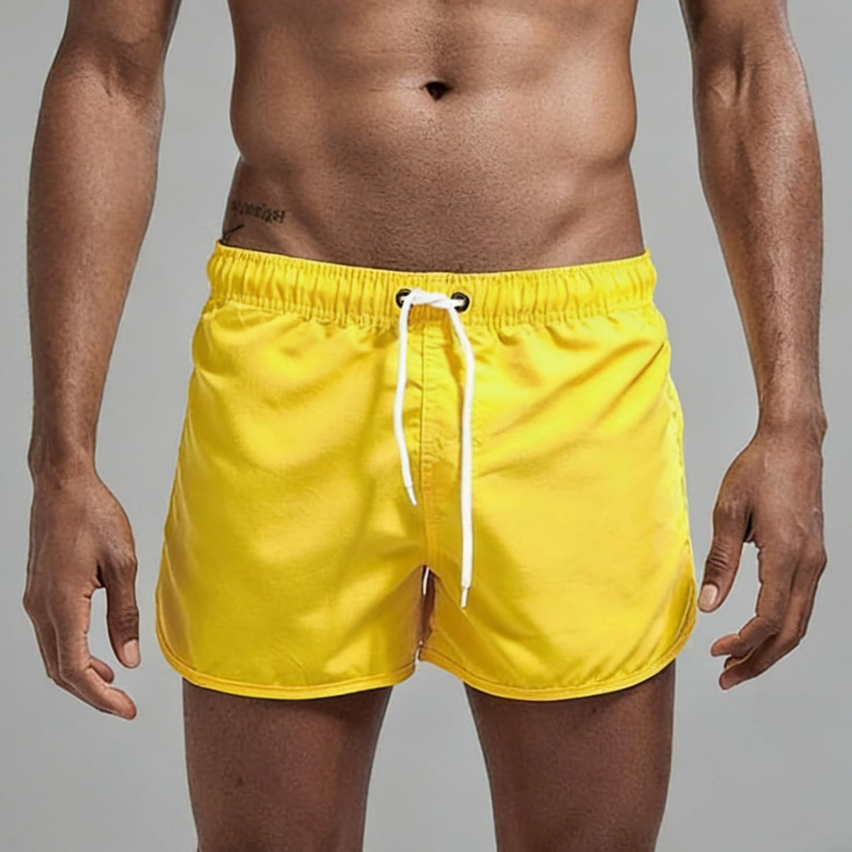 Mens Swim Trunk - Swim Suits Board Shorts Light Blue