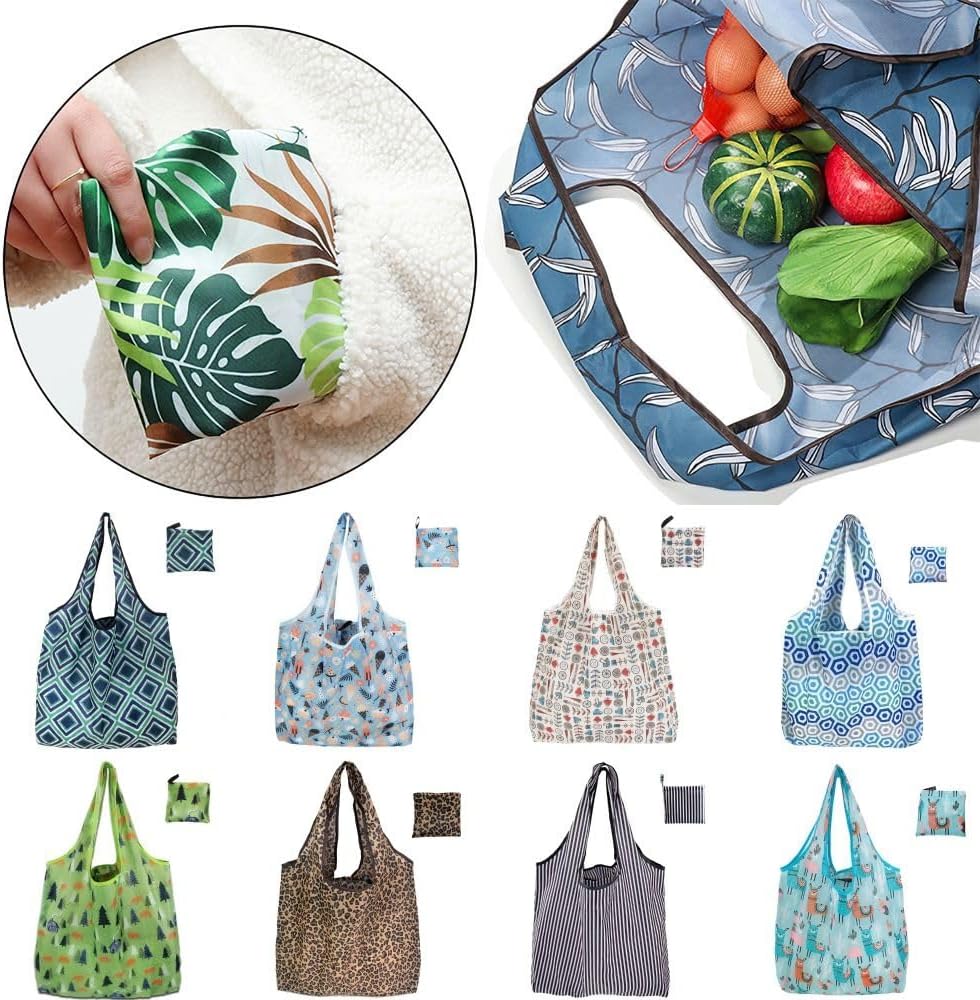 Storage Bag Heavy Duty Reusable Large Capacity Shopping Tote Pouch Groceries