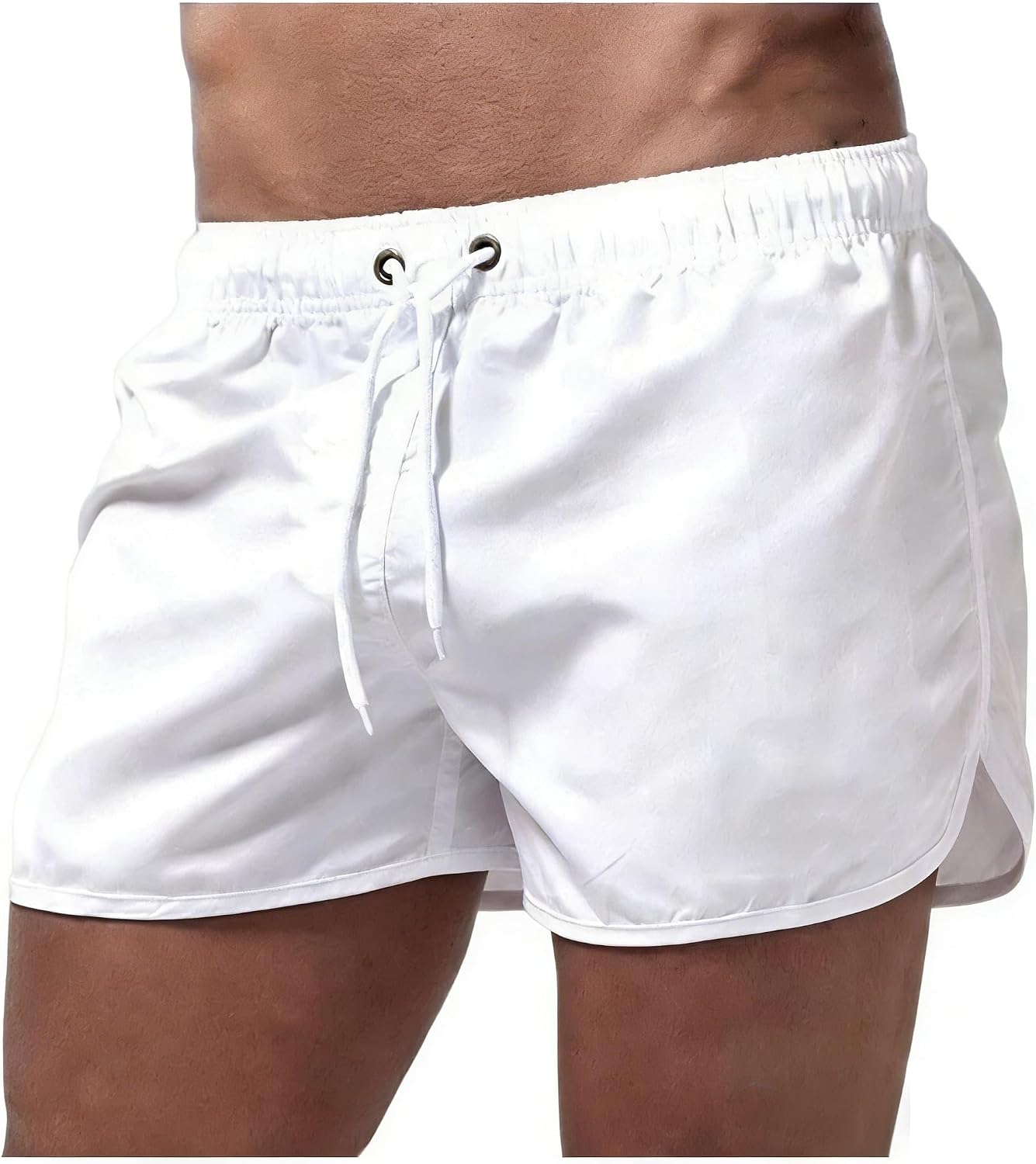 Mens Swim Trunk - Swim Suits Board Shorts Light Blue